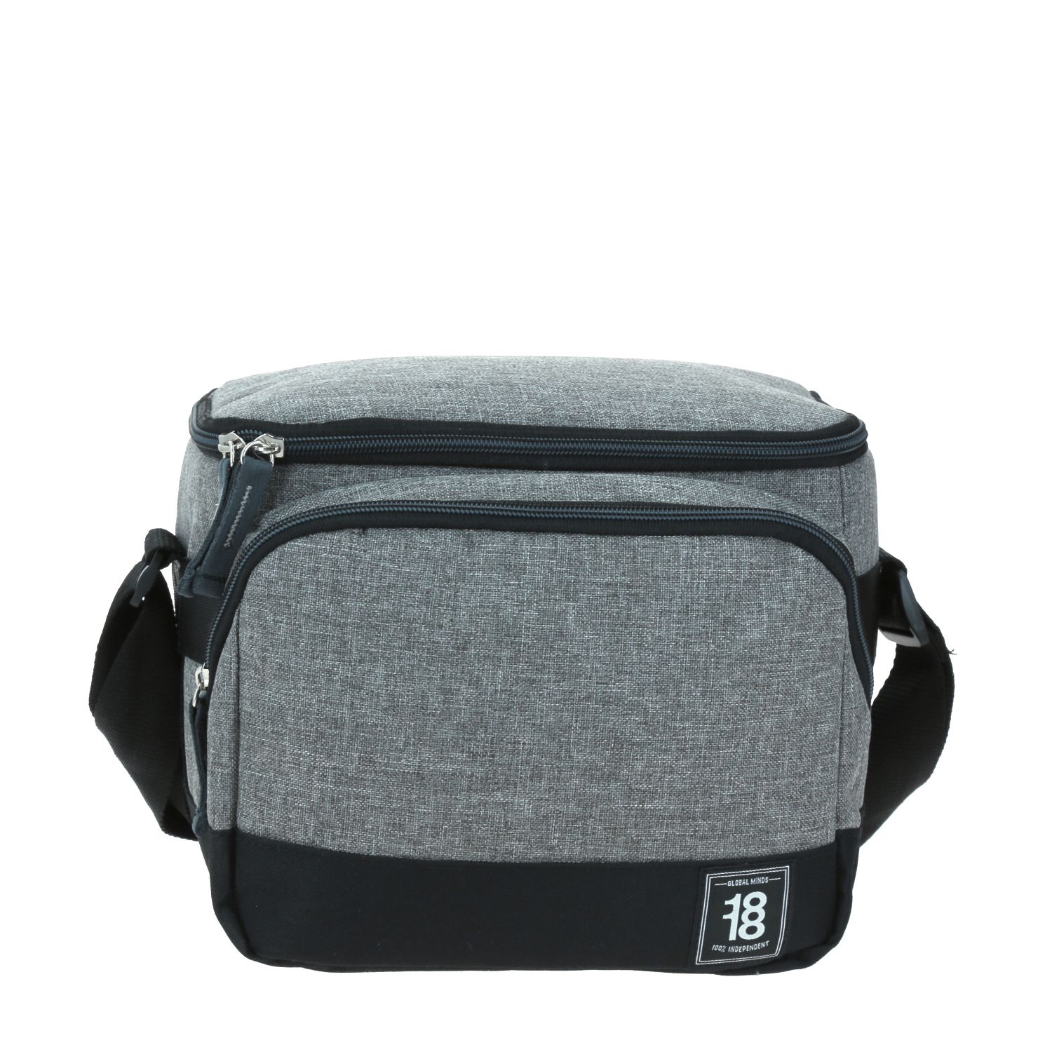 Kit Escolar 1818 by Chenson (Mochila + Mochila) Gris Juvenil 4