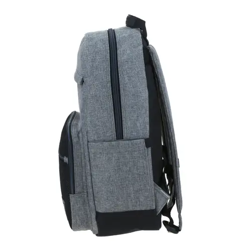 Mochila escolar Juvenil 1818 by Chenson gris con amplio compartimento - Modelo 1865731 3