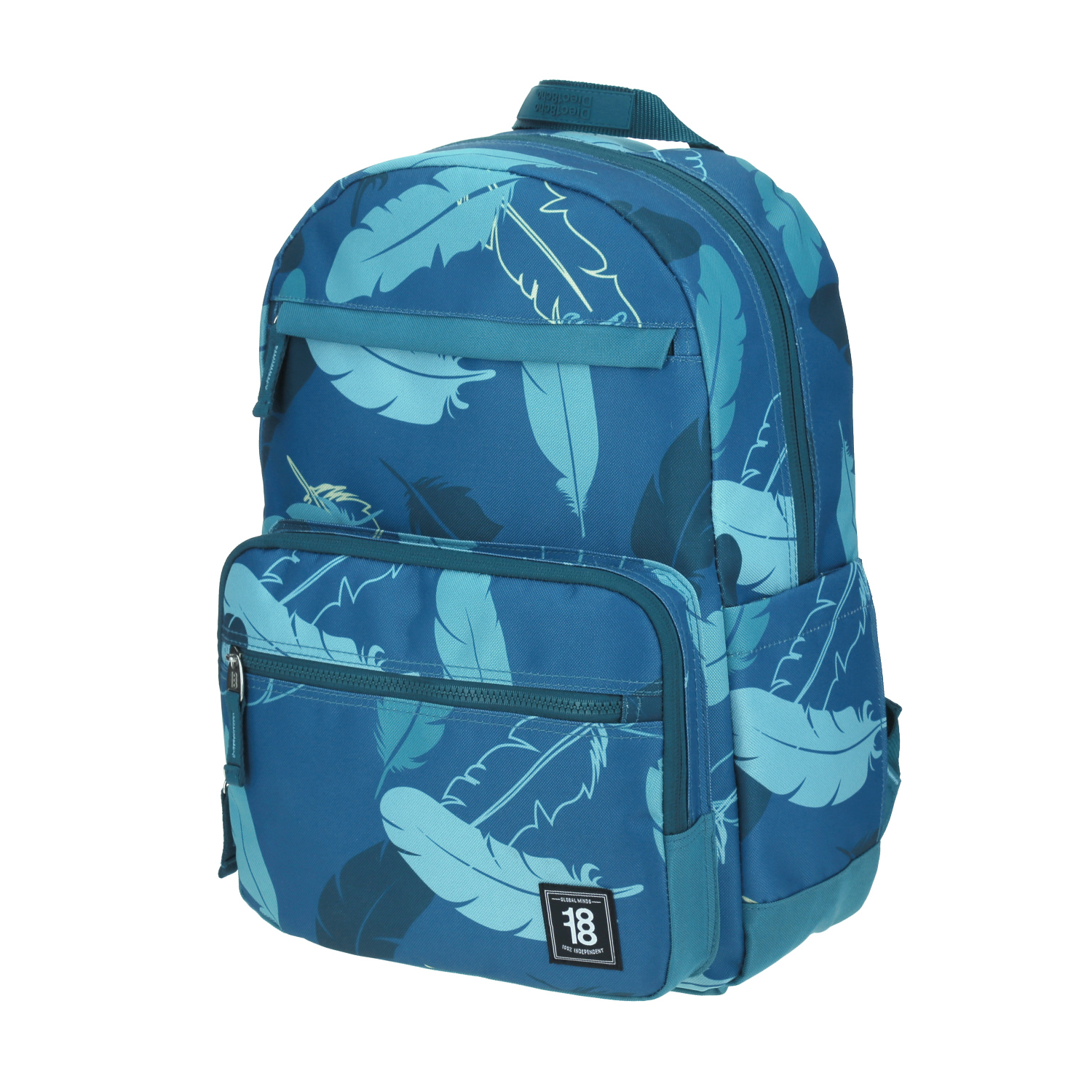 Kit Escolar 1818 by Chenson (Mochila + Mochila) Verde Juvenil 3