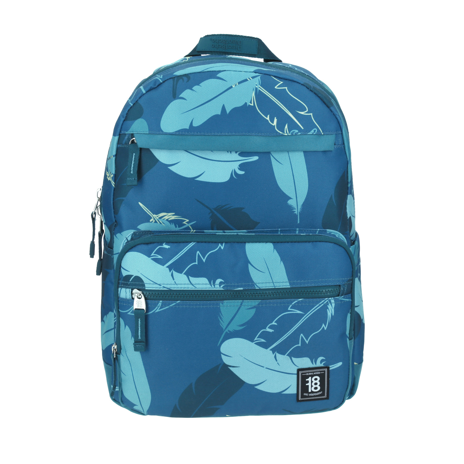 Kit Escolar 1818 by Chenson (Mochila + Mochila) Verde Juvenil 2