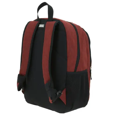 Mochila juvenil 1818 by Chenson magenta con porta laptop y amplios compartimentos 5