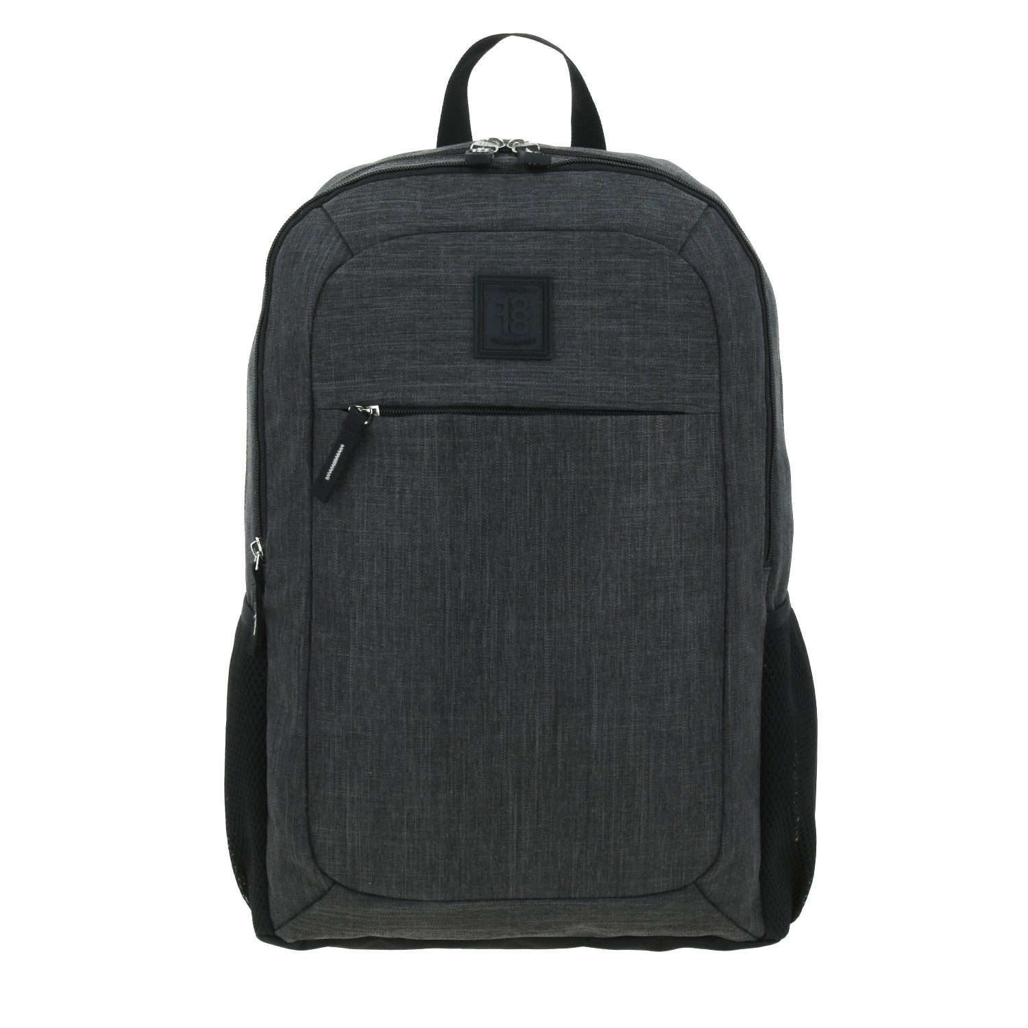 Mochila juvenil negra 1818 by Chenson con amplio compartimento