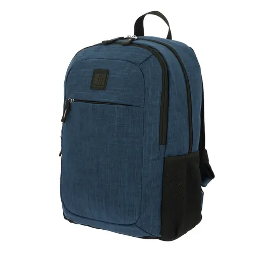Mochila escolar juvenil 1818 by Chenson azul con amplio compartimento - vista 2