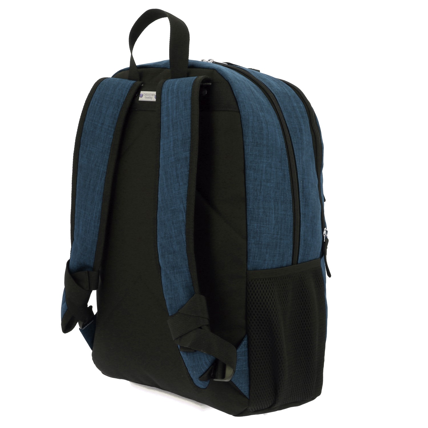 Mochila escolar juvenil 1818 by Chenson azul con amplio compartimento 5