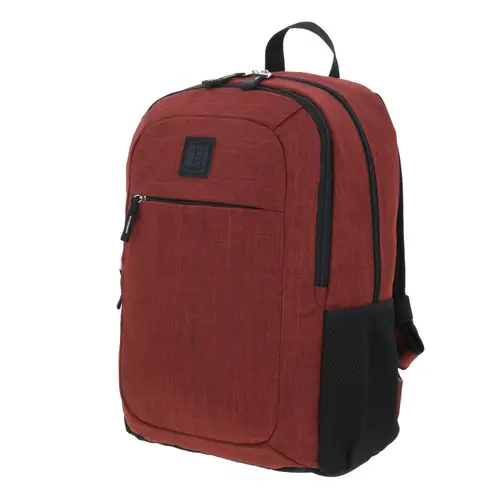 Mochila escolar juvenil 1818 by Chenson color Magenta con compartimentos - vista 2