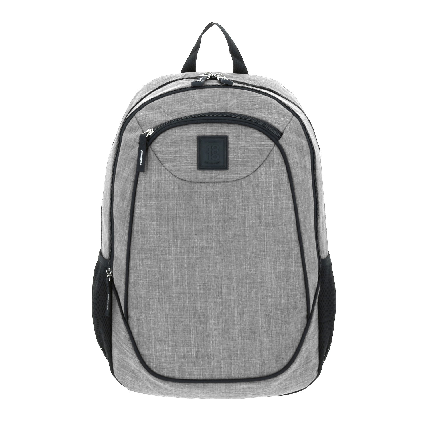 Mochila escolar juvenil 1818 by Chenson gris con amplio compartimento