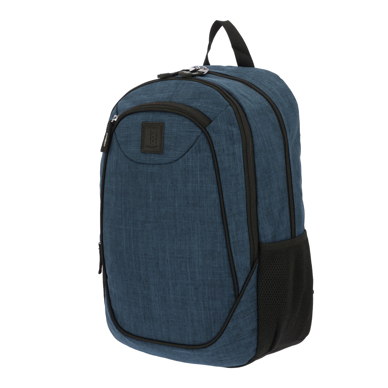 Mochila escolar juvenil 1818 by Chenson azul con amplio compartimento 2