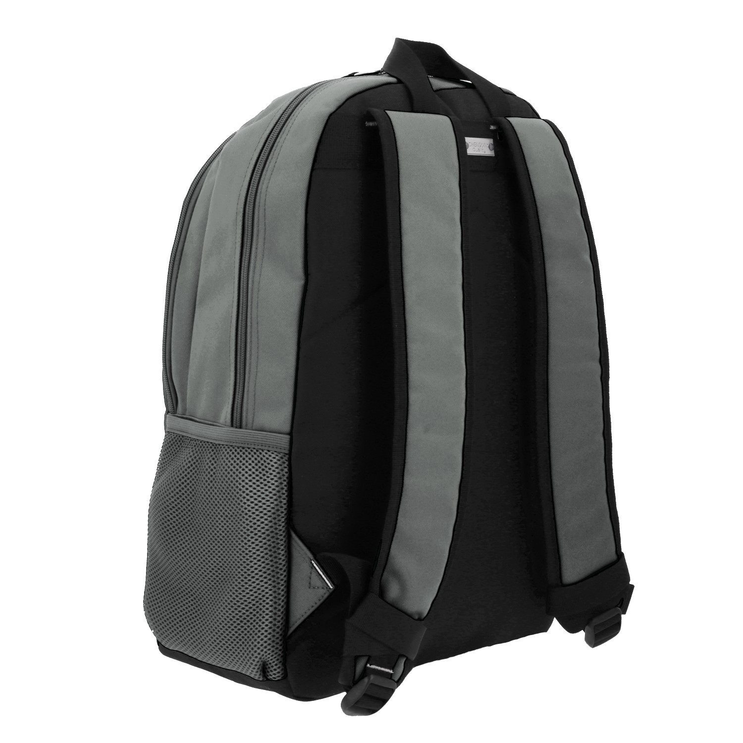 Mochila escolar juvenil 1818 by Chenson Gris con amplio compartimento 3