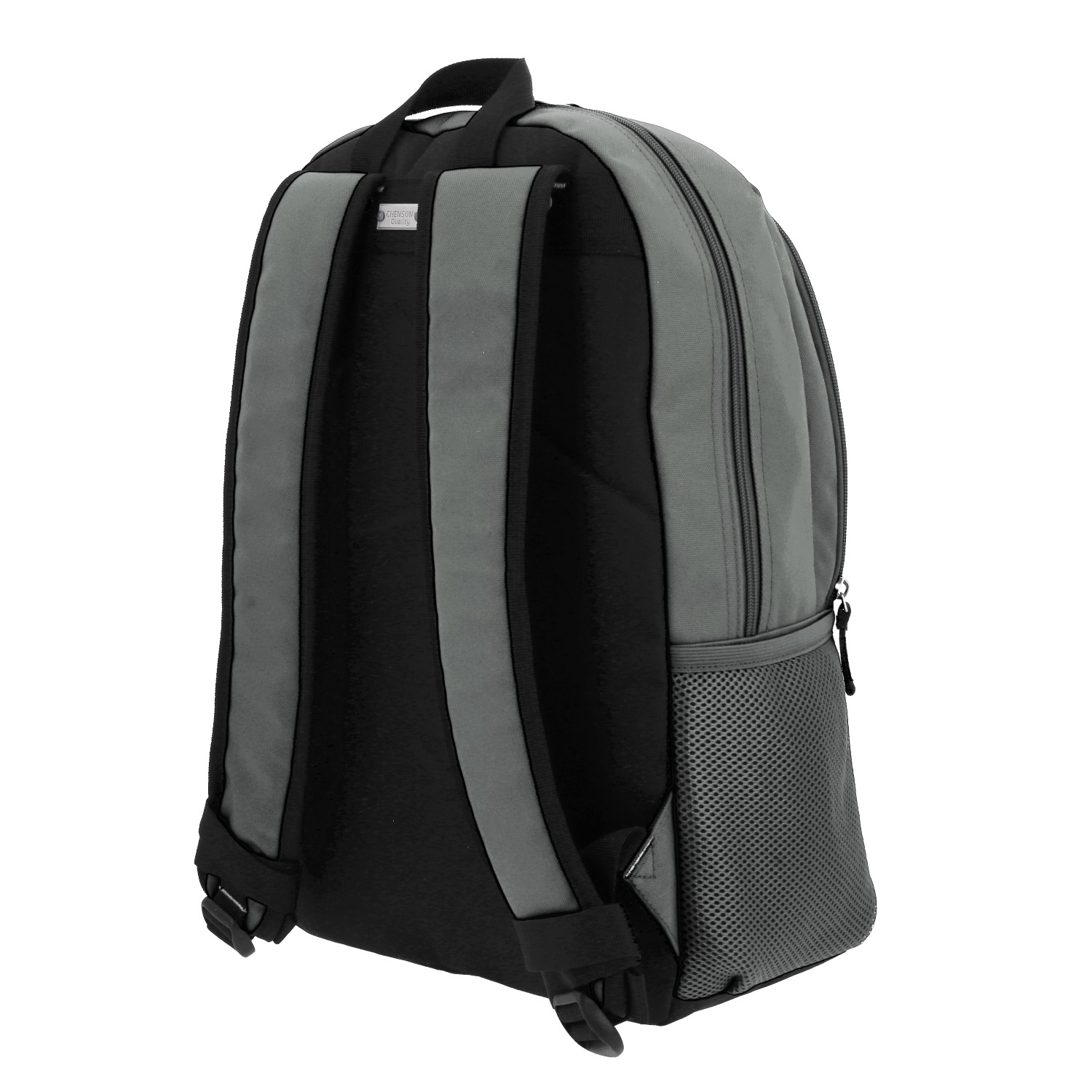 Mochila escolar juvenil 1818 by Chenson Gris con amplio compartimento 5