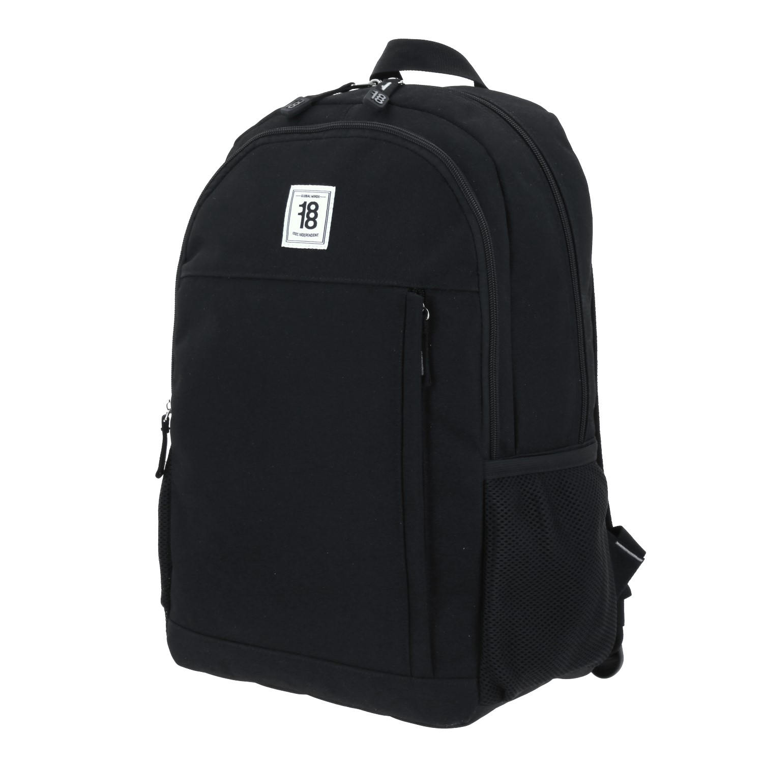 Mochila juvenil 1818 by Chenson negra con amplio compartimento 2