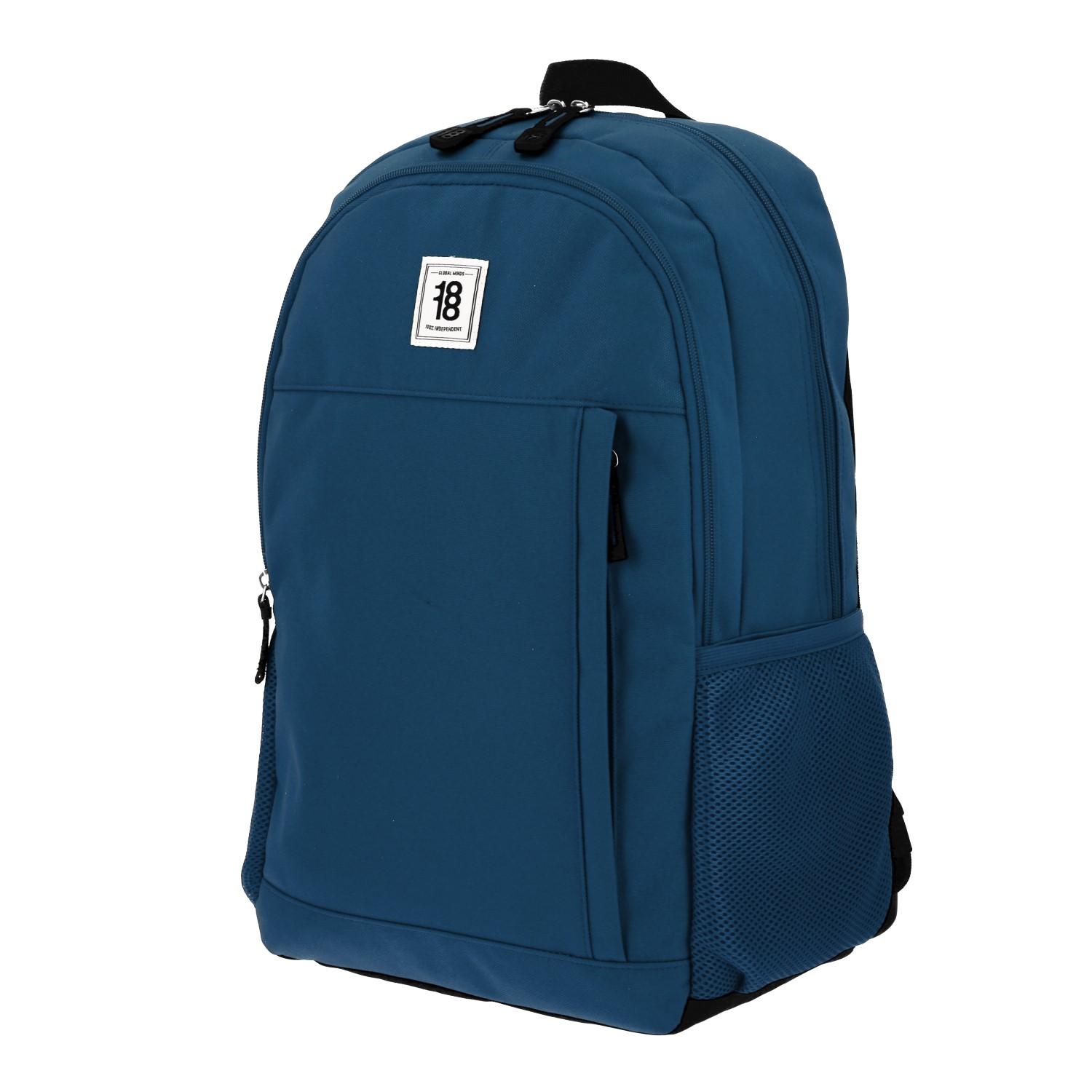 Mochila escolar juvenil 1818 by Chenson azul con amplio compartimento 2