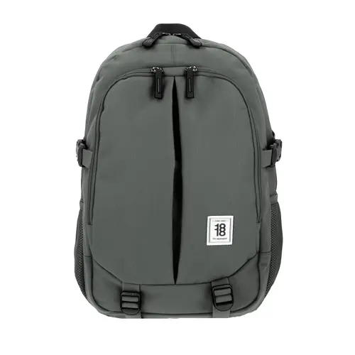 Mochila juvenil 1818 by Chenson gris con amplio compartimento 1