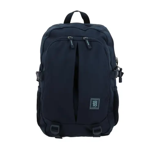 Mochila escolar juvenil 1818 by Chenson azul marino con amplio compartimento
