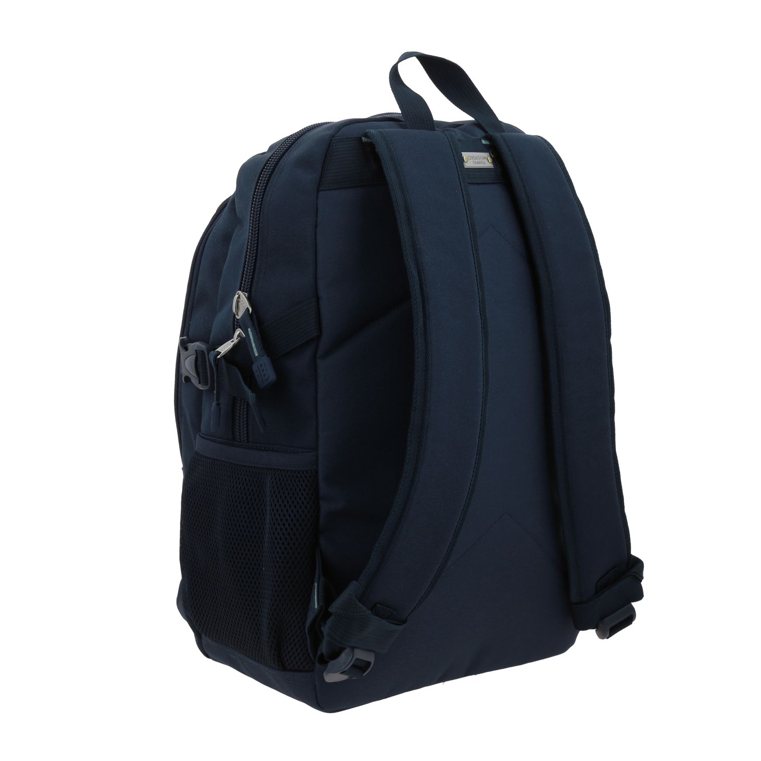 Mochila escolar juvenil 1818 by Chenson azul marino con amplio compartimento 3