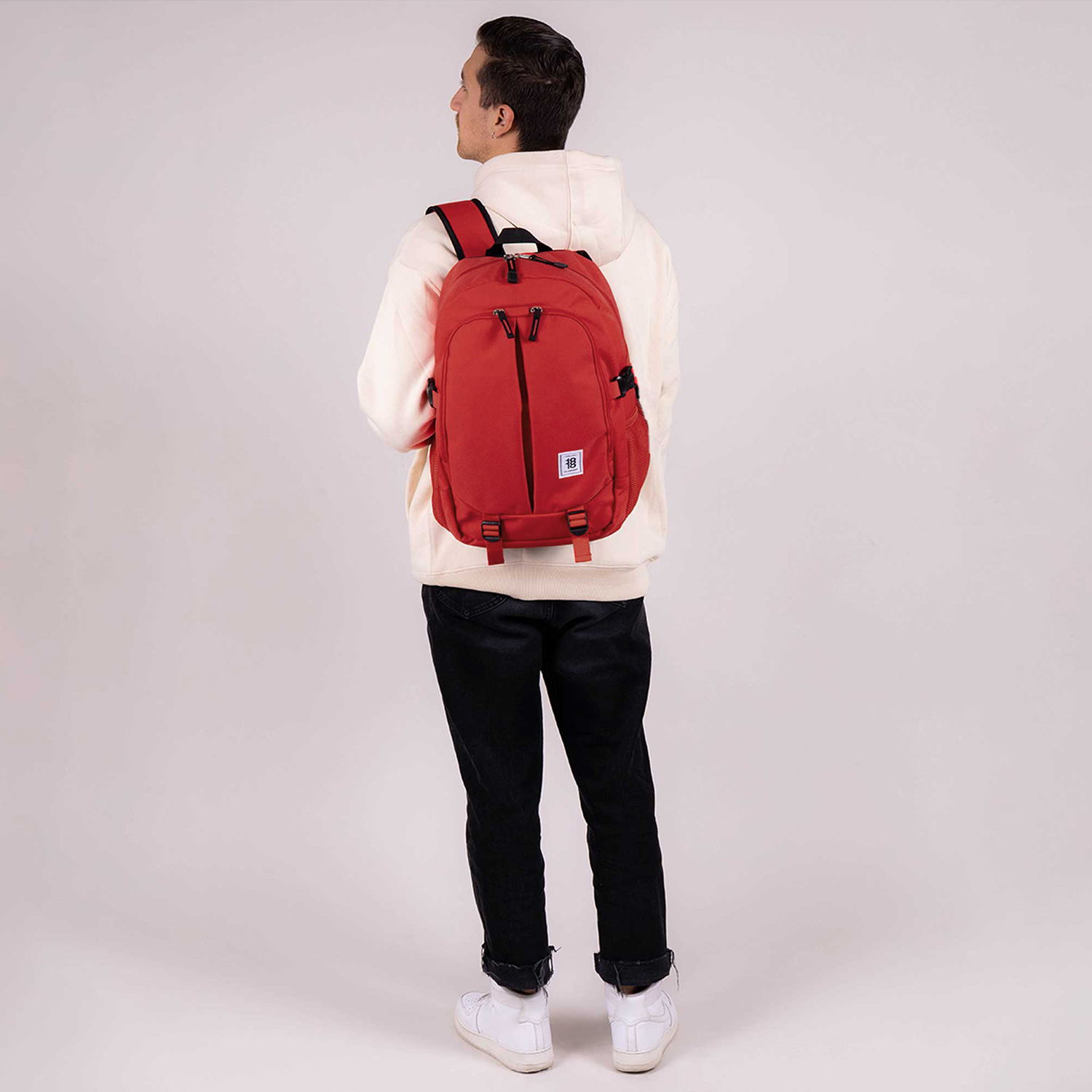 Mochila juvenil roja 1818 by Chenson - Estilo y funcionalidad para el día a día - vista 2