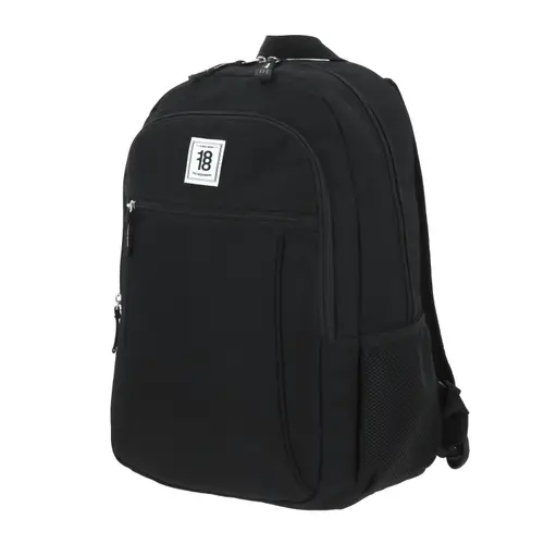 Kit Escolar 1818 by Chenson (Mochila + Lonchera + Lapicera) Negro Juvenil - Modelo 1865949 3