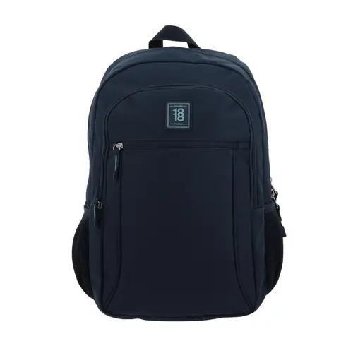 Mochila Escolar 1818 by Chenson Azul Marino - Compartimentos
