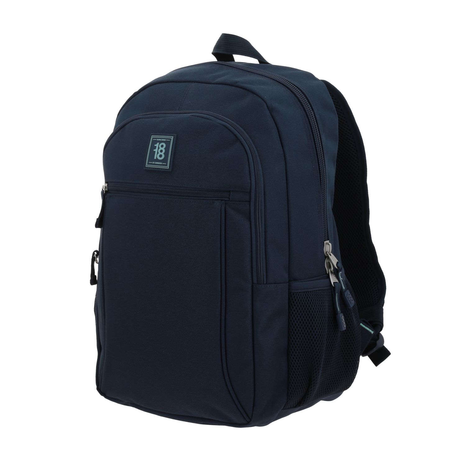 Mochila Escolar 1818 by Chenson Azul Marino - Compartimentos 2