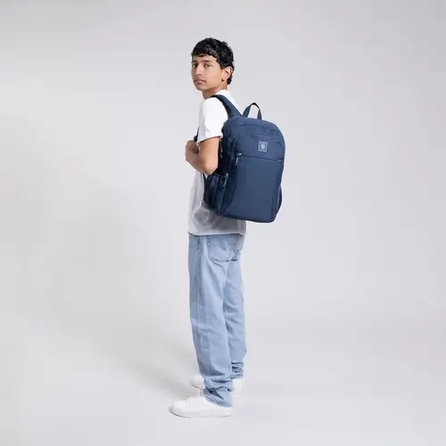Mochila Escolar 1818 by Chenson Azul Marino - Compartimentos - vista 2