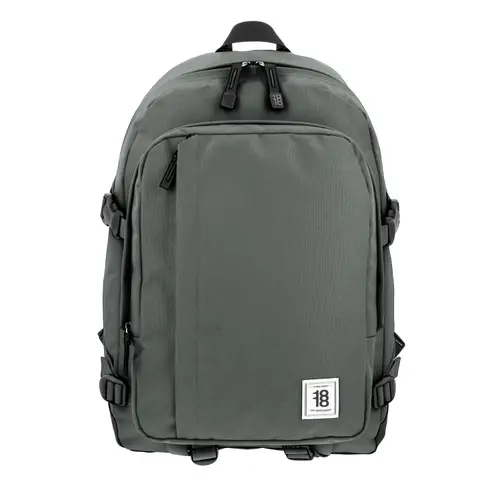 Mochila juvenil gris 1818 by Chenson con amplios compartimentos 1