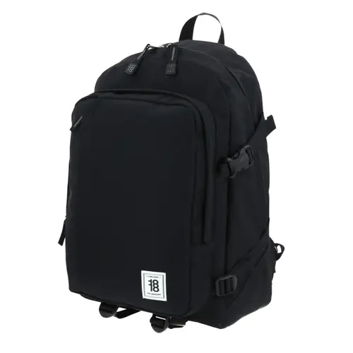 Mochila escolar juvenil 1818 by Chenson color negro con compartimentos - vista 2