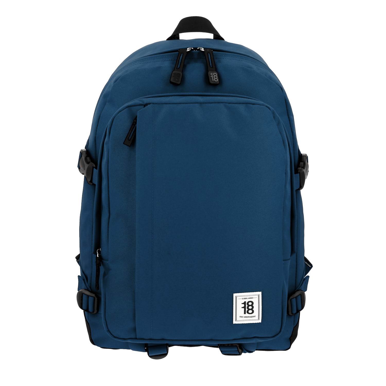 Mochila escolar juvenil 1818 by Chenson azul con amplio compartimento