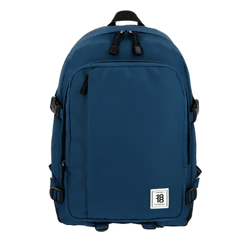Mochila escolar juvenil 1818 by Chenson azul con amplio compartimento