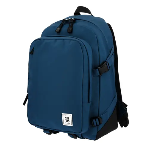 Mochila escolar juvenil 1818 by Chenson azul con amplio compartimento - vista 2