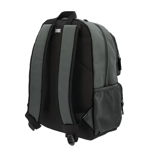 Mochila escolar juvenil 1818 by Chenson gris con amplio espacio 5