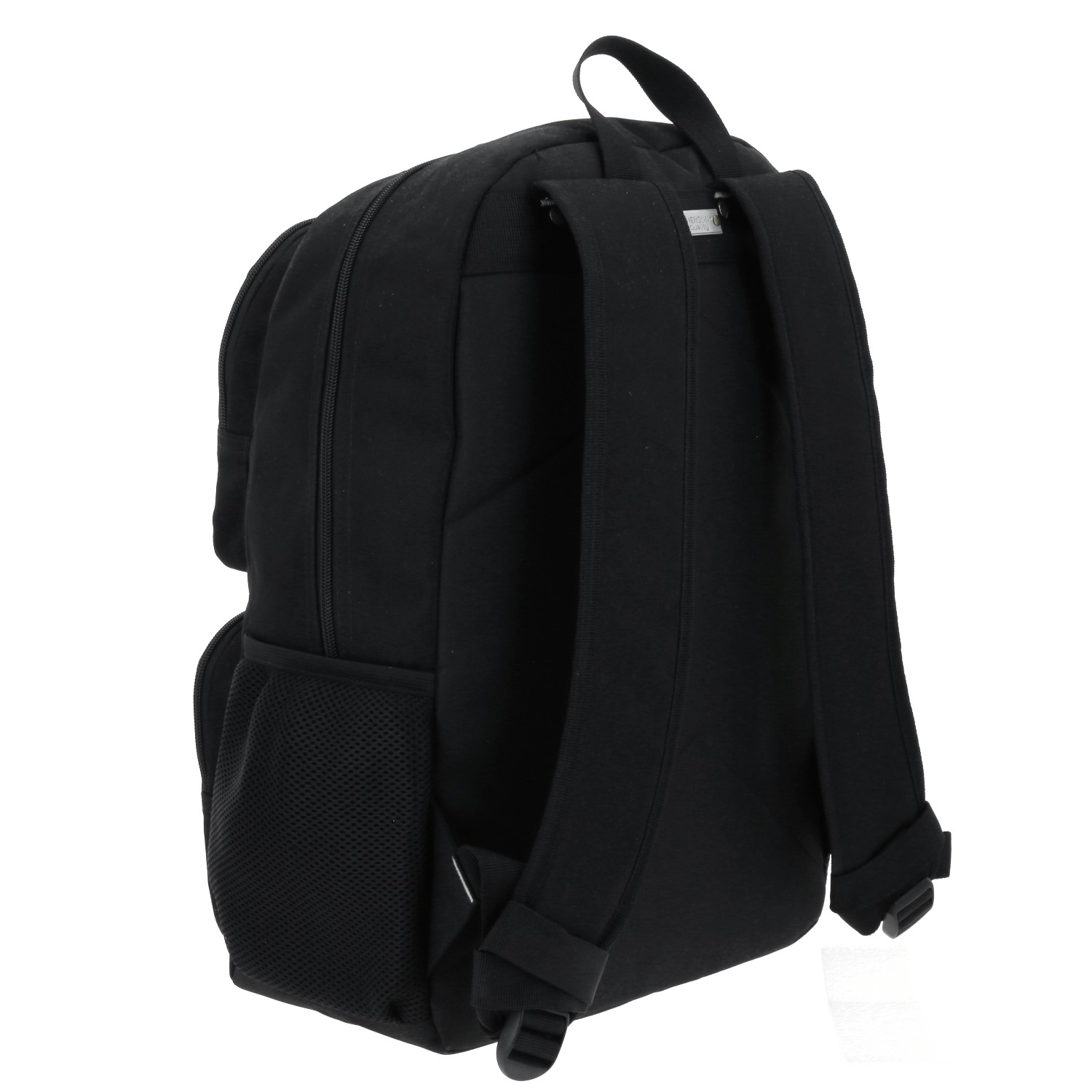 Mochila escolar juvenil 1818 by Chenson color negro con amplio espacio 3