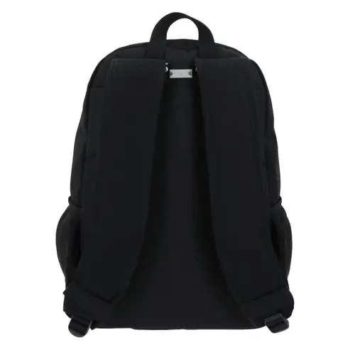 Mochila escolar juvenil 1818 by Chenson color negro con amplio espacio 4