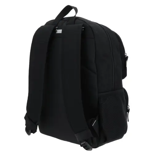 Mochila escolar juvenil 1818 by Chenson color negro con amplio espacio 5