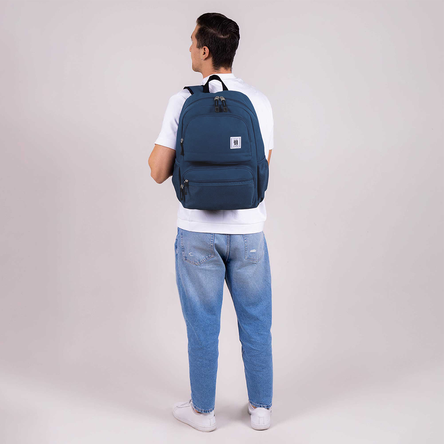 Mochila juvenil azul 1818 by Chenson con amplio compartimento - vista 2