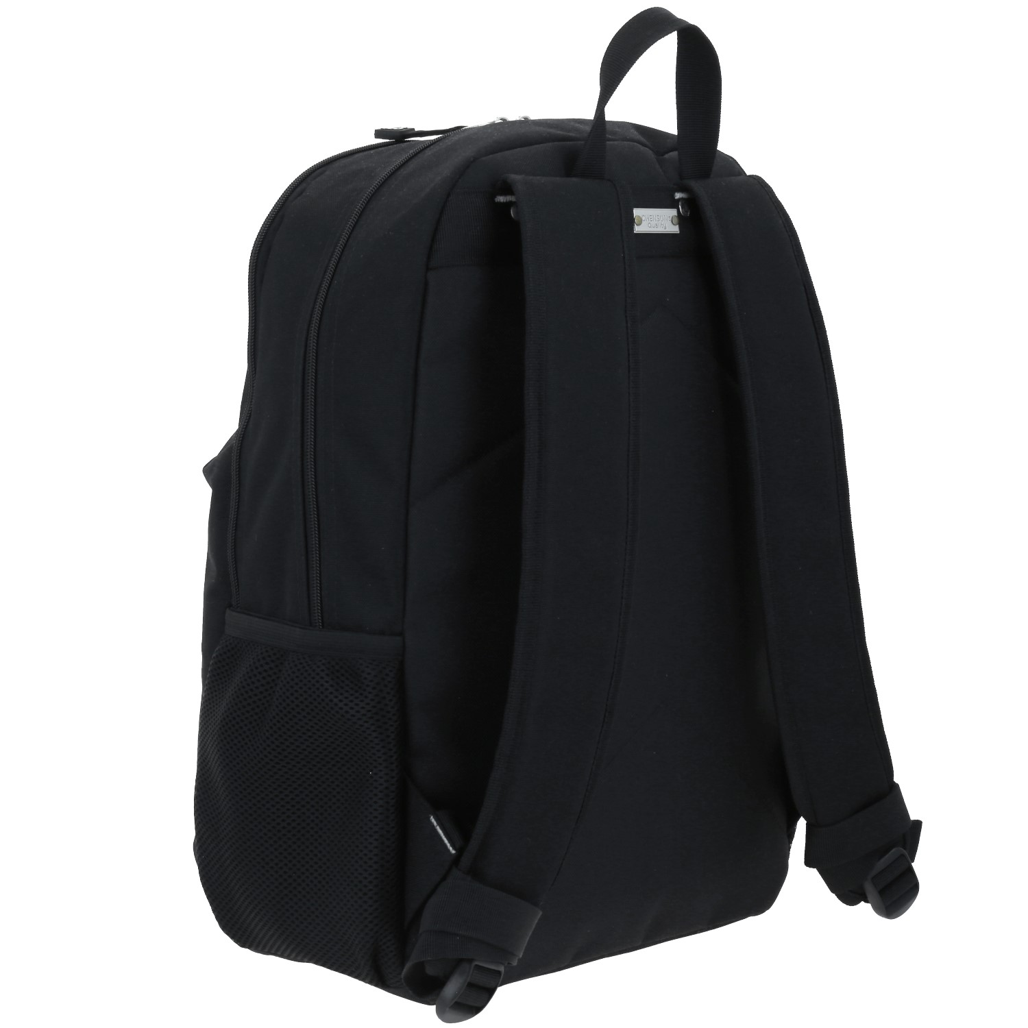 Mochila escolar juvenil 1818 by Chenson negra con amplio compartimento 3