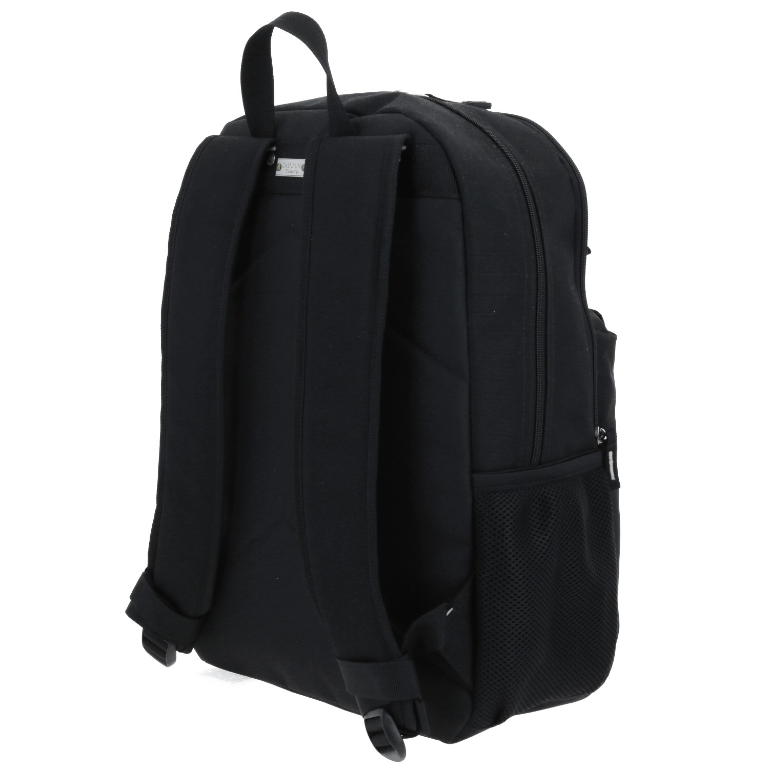 Mochila escolar juvenil 1818 by Chenson negra con amplio compartimento 5