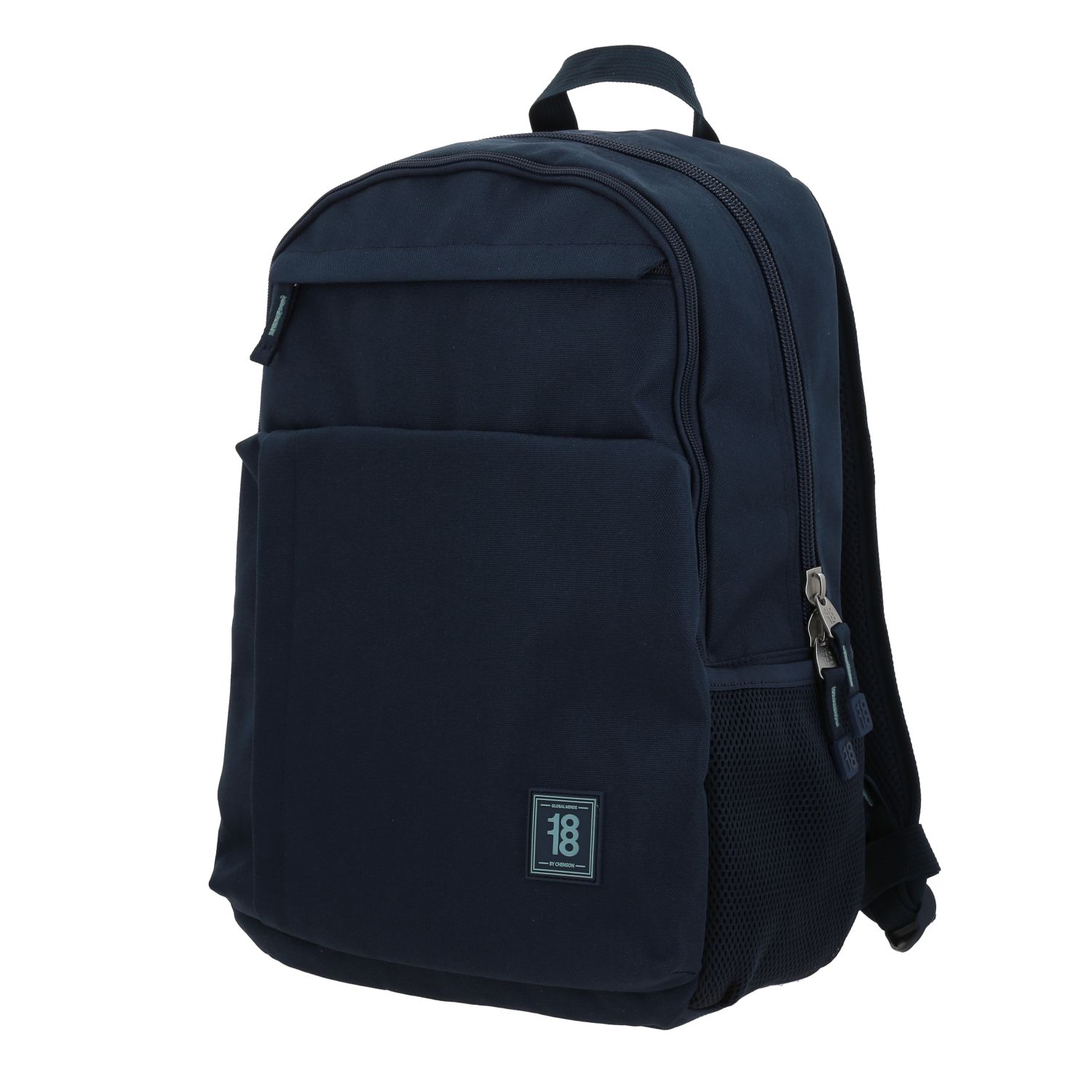 Mochila Escolar 1818 by Chenson Azul Marino - Compartimentos 2