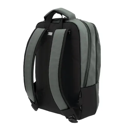Mochila juvenil gris 1818 by Chenson con porta laptop y amplios compartimentos 5