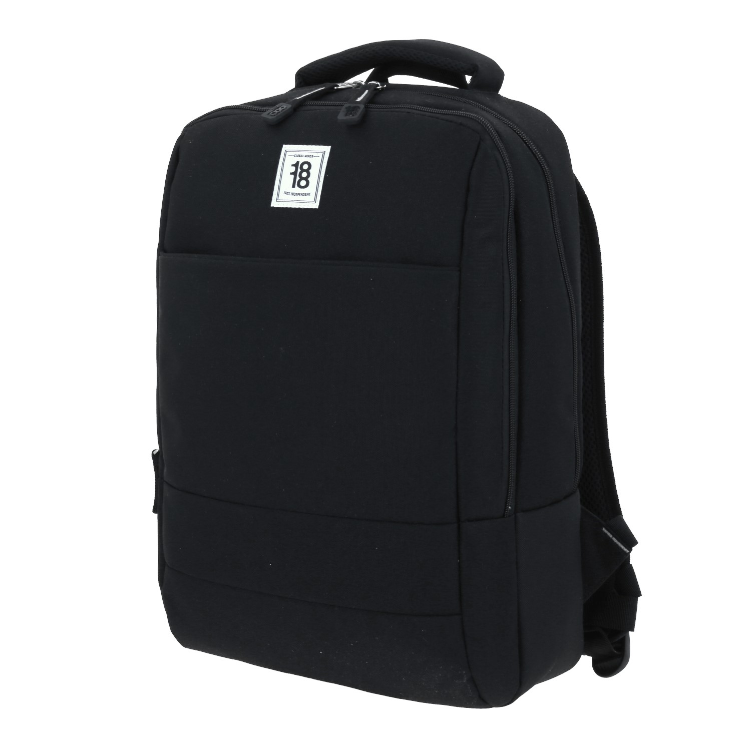 Mochila escolar juvenil 1818 by Chenson negra con amplio compartimento 2