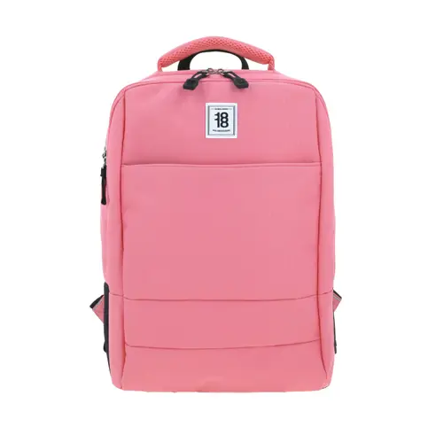 Mochila juvenil rosa 1818 by Chenson con compartimentos para laptop