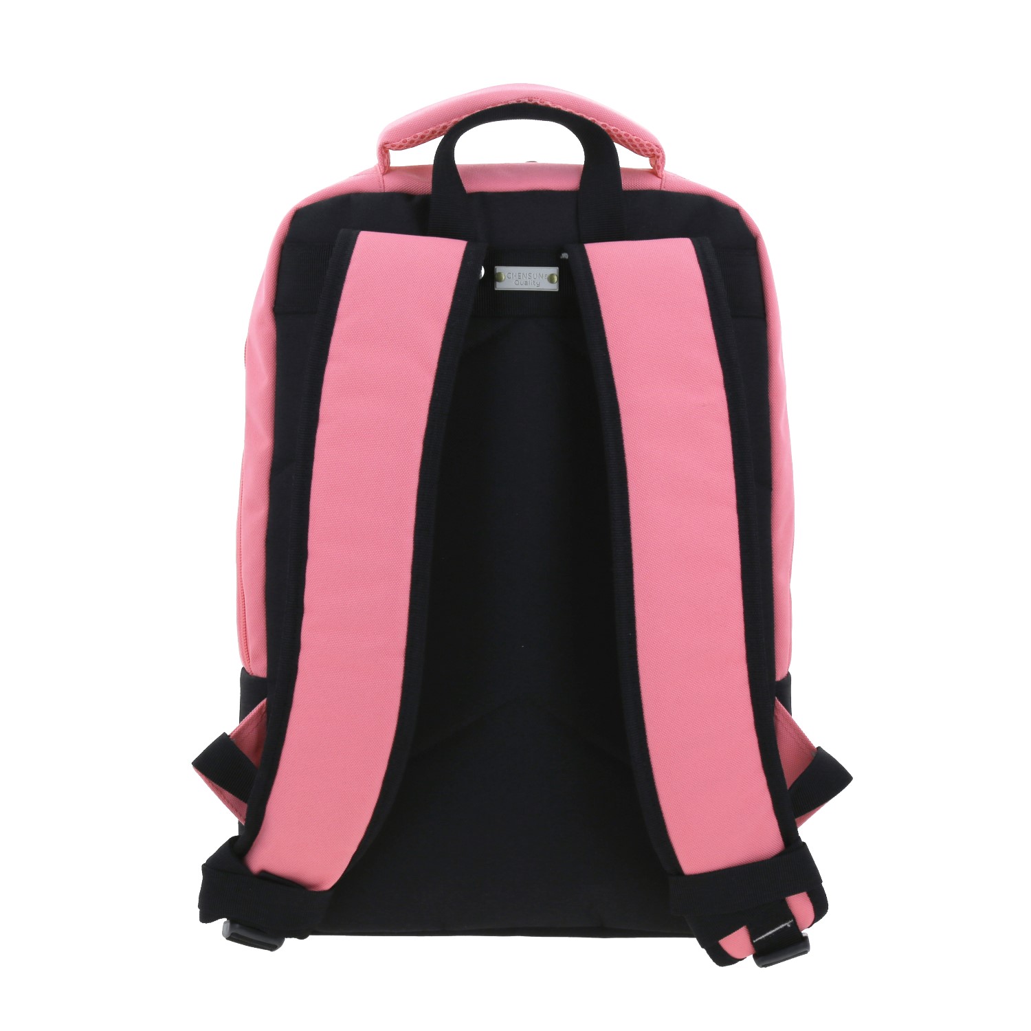 Mochila juvenil rosa 1818 by Chenson con compartimentos para laptop 4