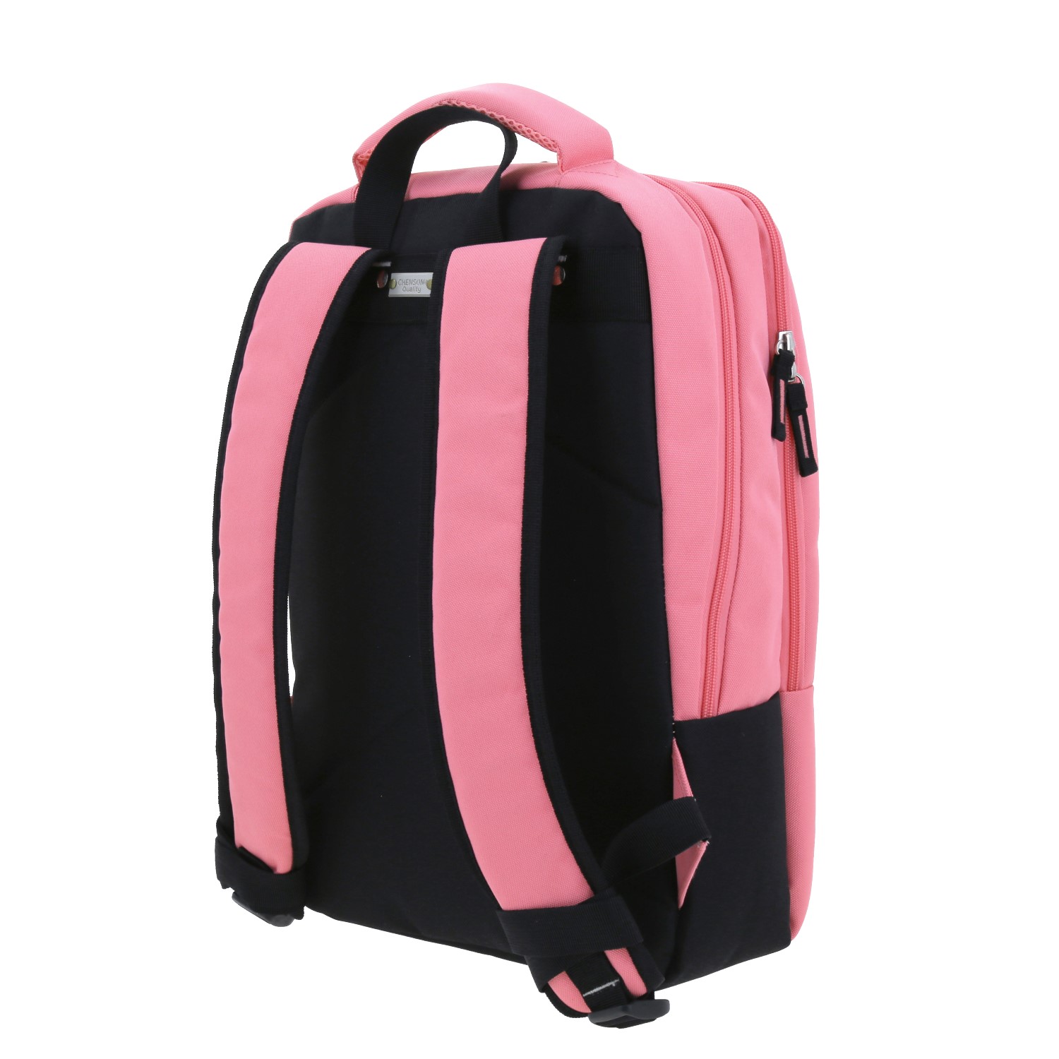 Mochila juvenil rosa 1818 by Chenson con compartimentos para laptop 5