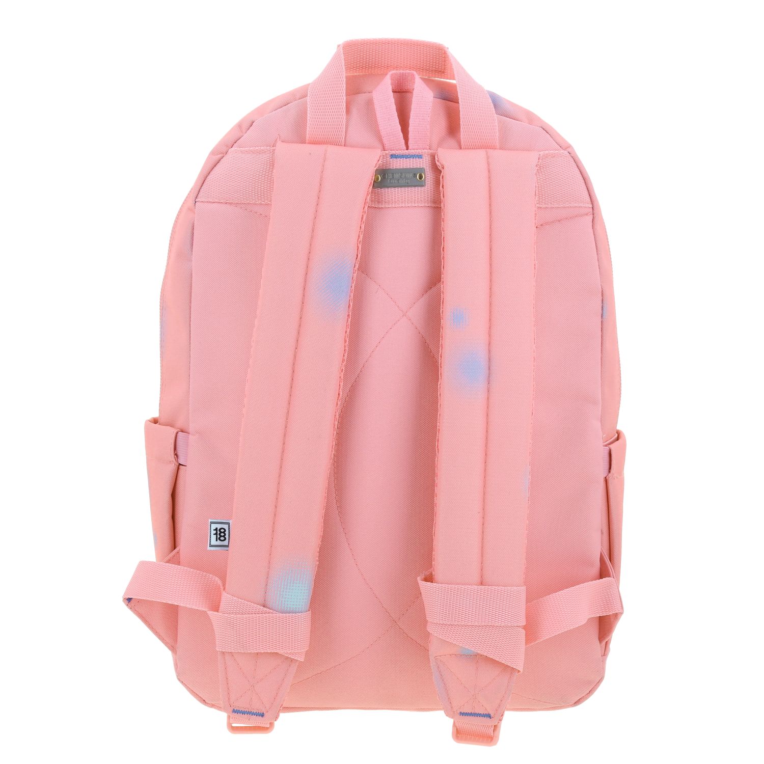 Mochila escolar juvenil 1818 by Chenson rosa con amplio compartimento 4