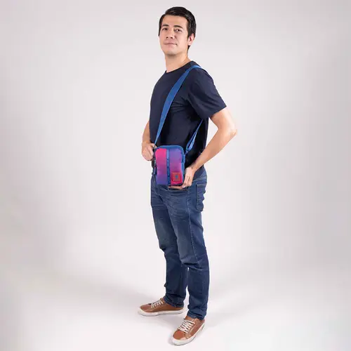 Bolsa de Lado 1818 by Chenson Azul Juvenil con Amplio Compartimento - vista 2