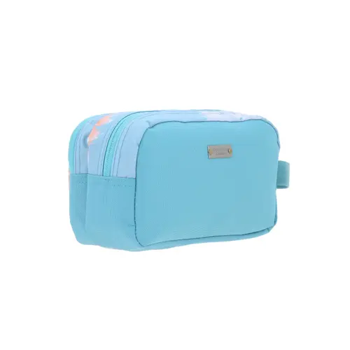 Lapicera escolar 1818 by Chenson azul con doble compartimento 3