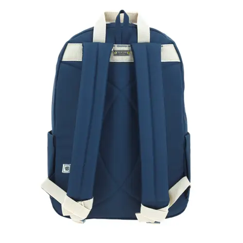 Mochila escolar juvenil 1818 by Chenson color azul con compartimentos amplios - vista 2