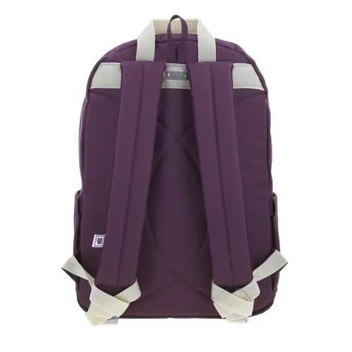 Mochila escolar juvenil 1818 by Chenson rosa con amplia funcionalidad 4
