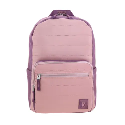 Mochila juvenil rosa 1818 by Chenson con organizador y porta laptop