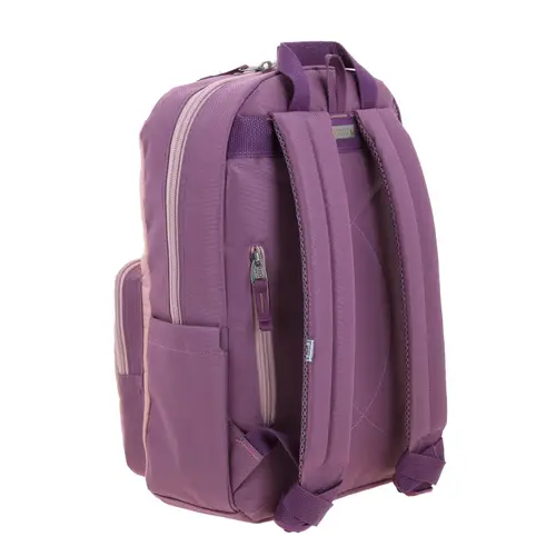 Mochila juvenil rosa 1818 by Chenson con organizador y porta laptop 3
