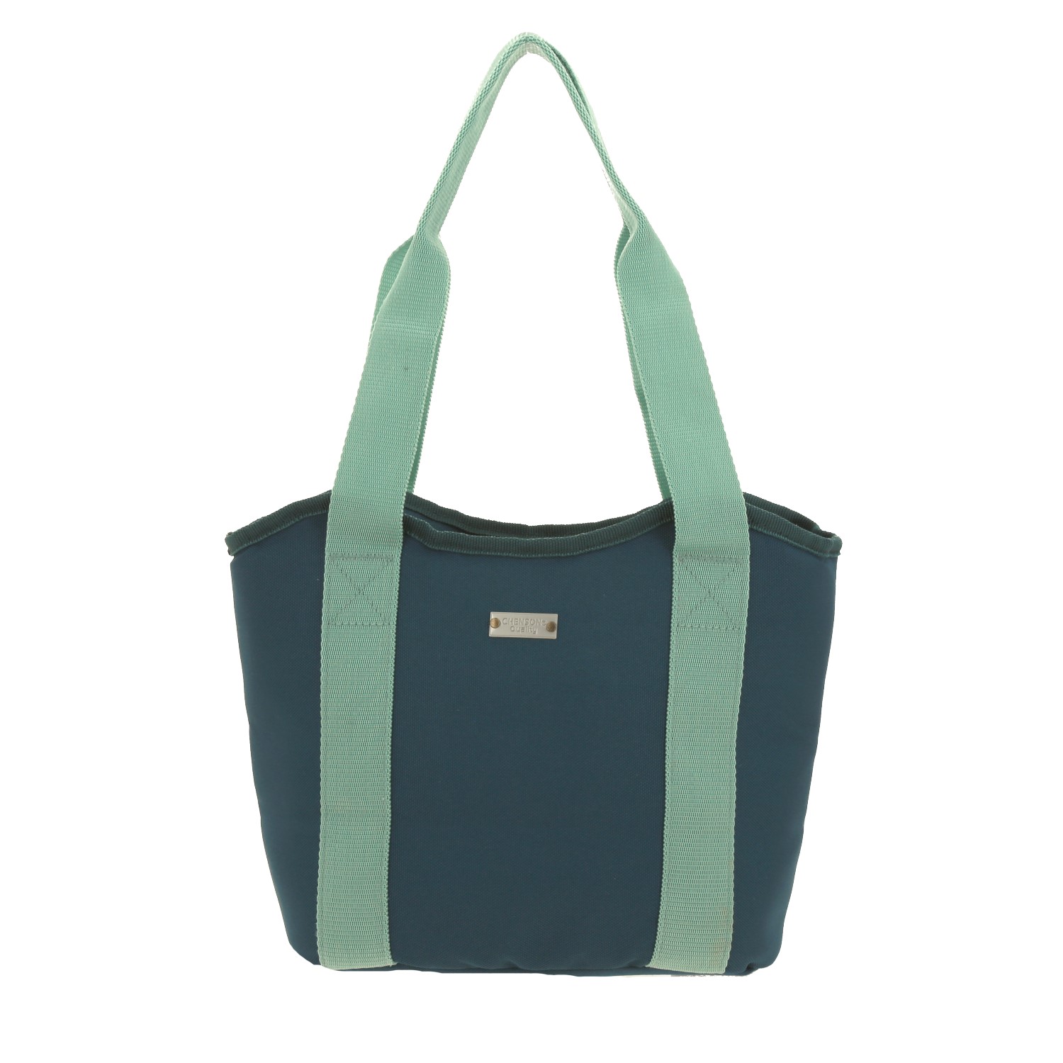Lonchera escolar térmica 1818 by Chenson color verde para jóvenes 4