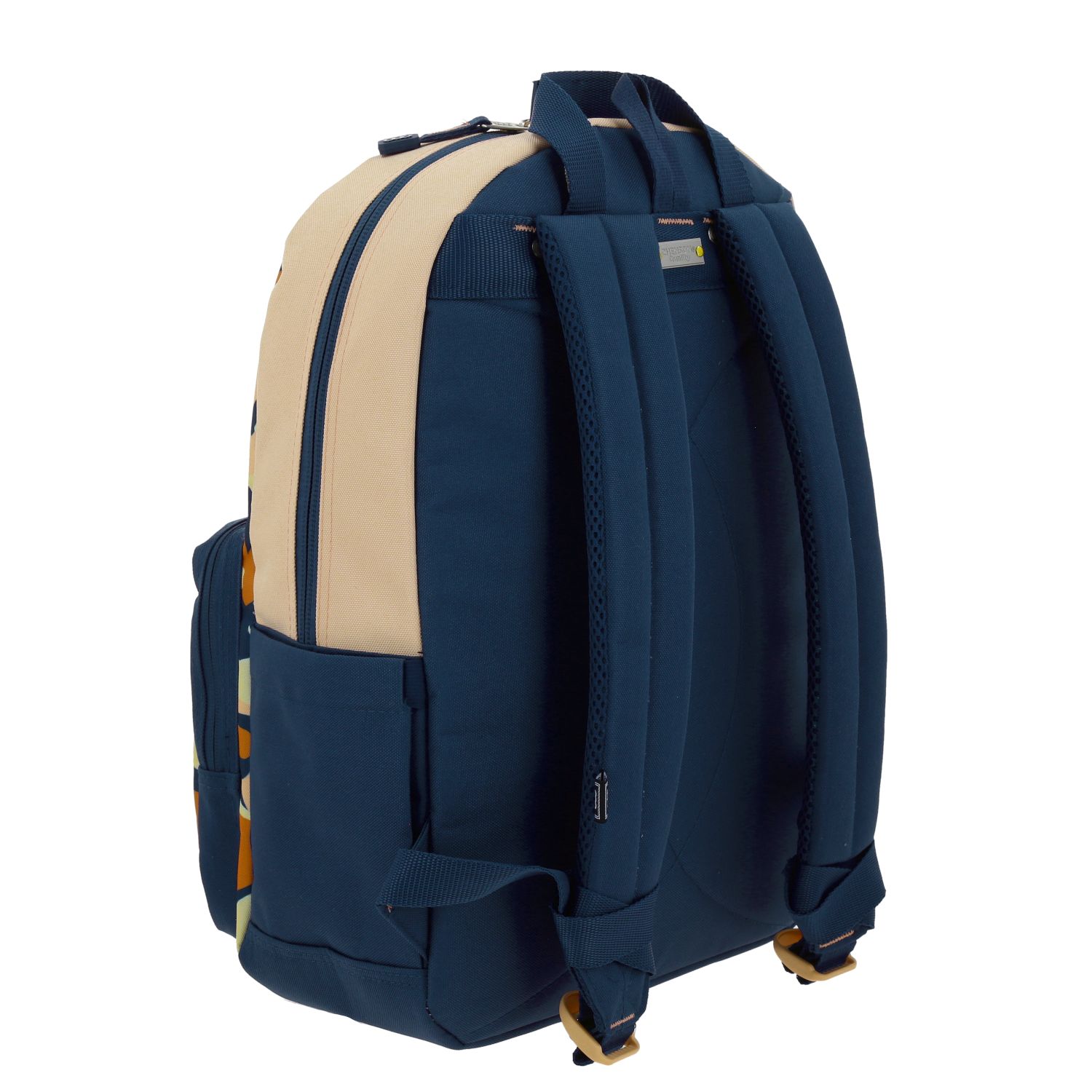 Mochila juvenil 1818 by Chenson beige con compartimento para laptop 3